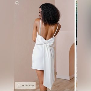 Steph Crepe Mini Dress - Reveley